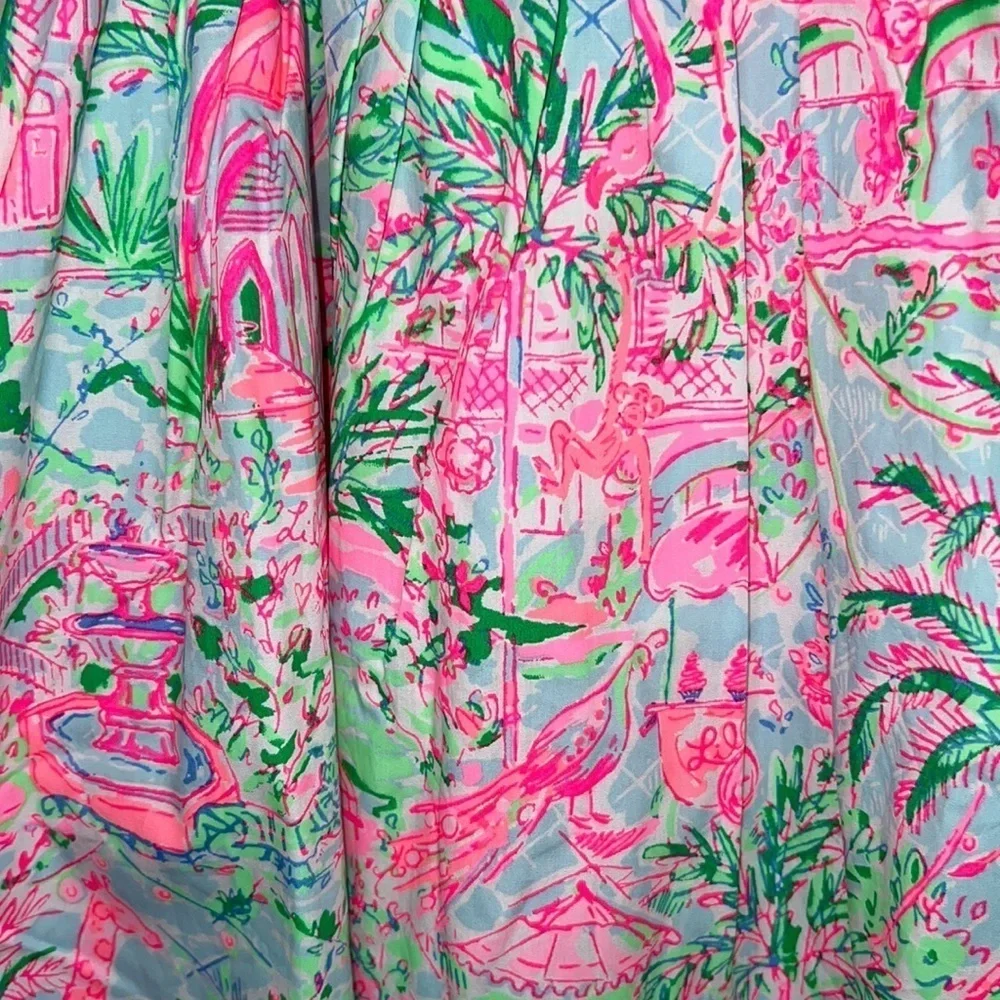 Lilly Pulitzer Bellamy Print MIDI dress size 5